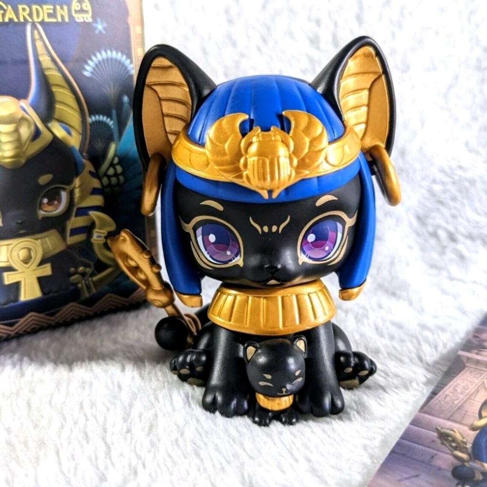 AARU Garden Egyptian Gods Collectible Bastet Bast Cat PVC Figure